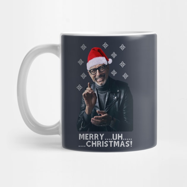 Jeff Goldblum Merry Uh Christmas by Nova5